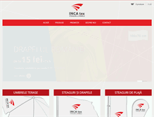 Tablet Screenshot of incatex.ro